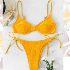 Women’s underwire string bikini